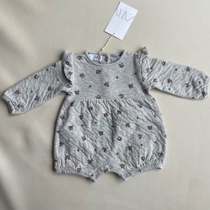 Zara Baby Floral Romper 1-3 months